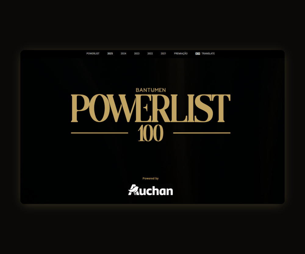 Powerlist 100 Bantumen