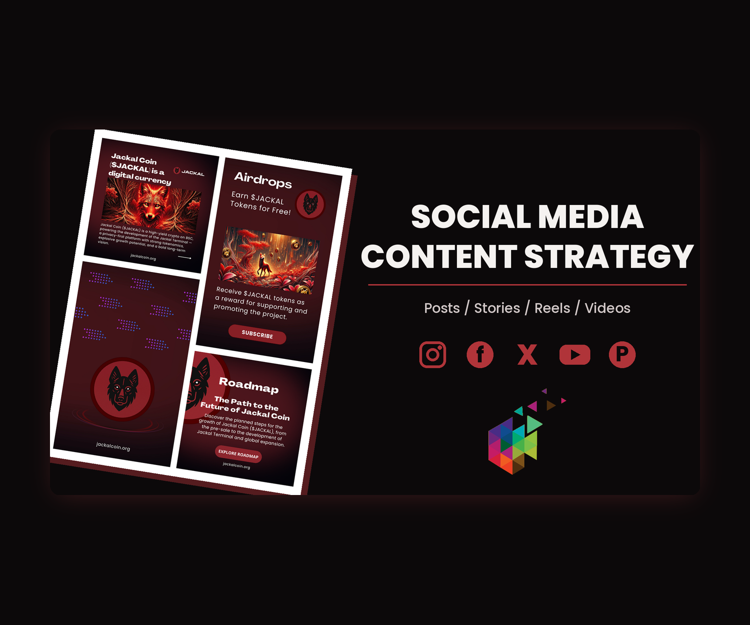 Jackal Coin – Social Media Content Strategy