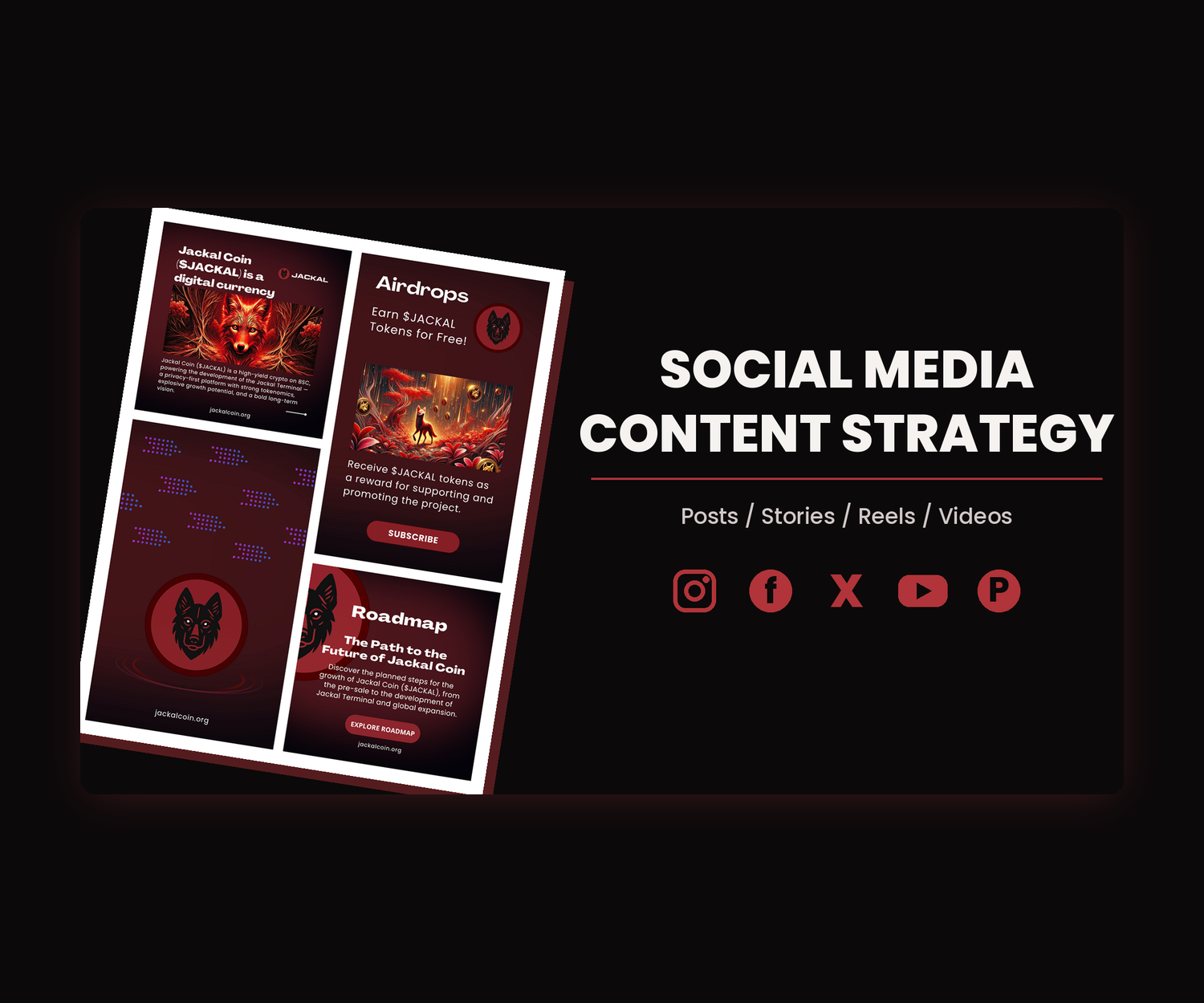 Jackal Coin – Social Media Content Strategy